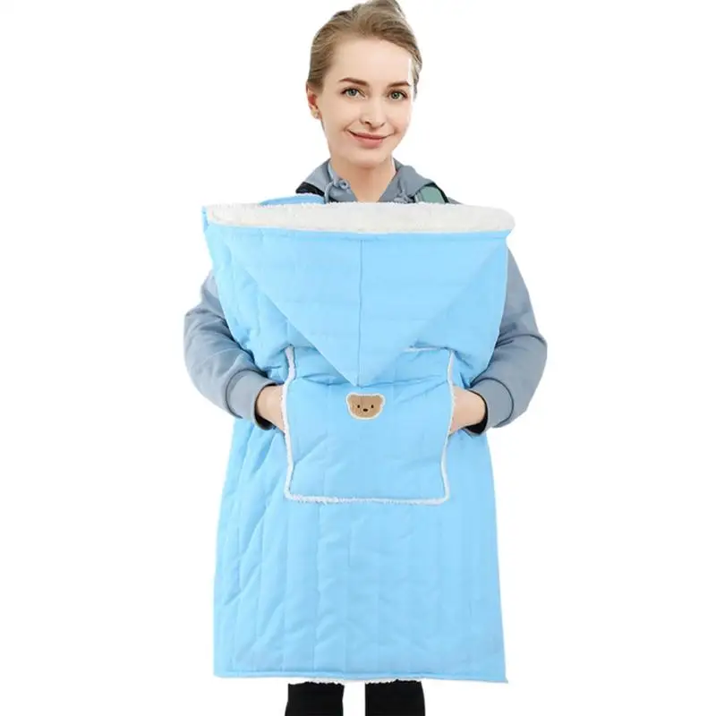 

Baby Winter Carrier Hoodie Warm And Cozy Stroller Cover Warm Kids Stroller Cover All Season Carrier Cover Multipurpose Warm And