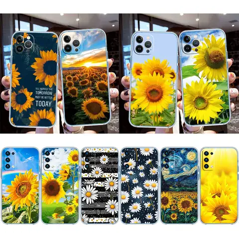 FX71 sunflower daisy flower Phone Case for LG K22 K30 K40 K40S K41 K42 K50 K50S K51 K51S K52 K61 K62 K71 K92 Q60 Q61 V40 V50 V60
