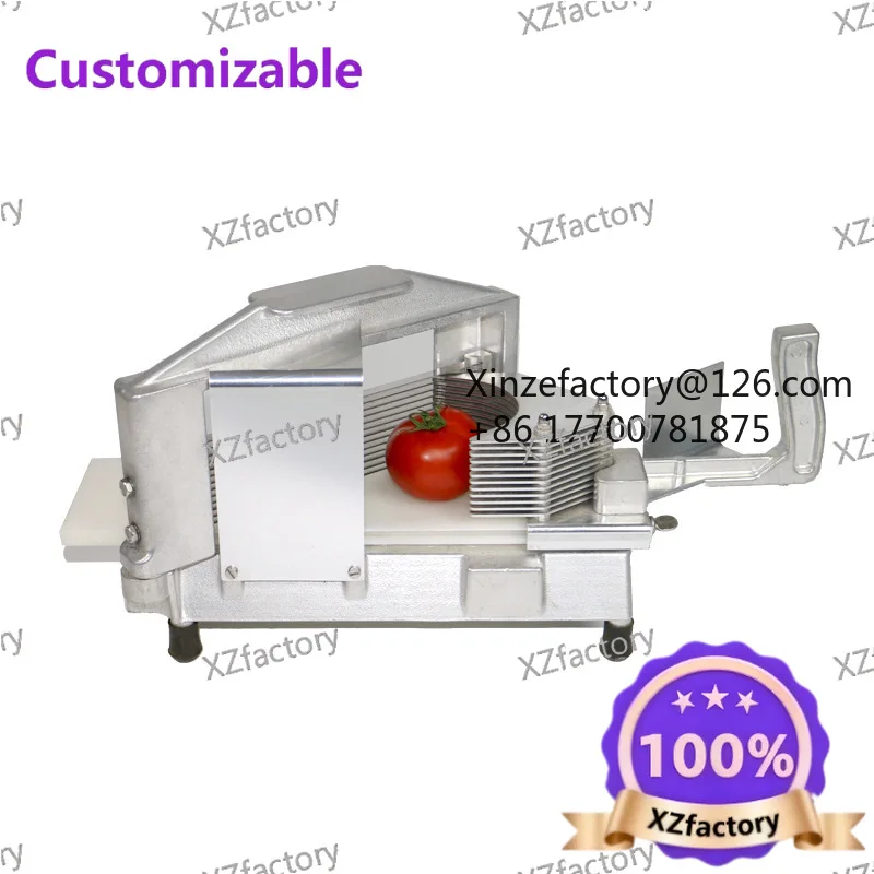 Factory Direct 2026 Top Rated Tomato cutting machine slicer Commercial manual fruit slicer Tomato