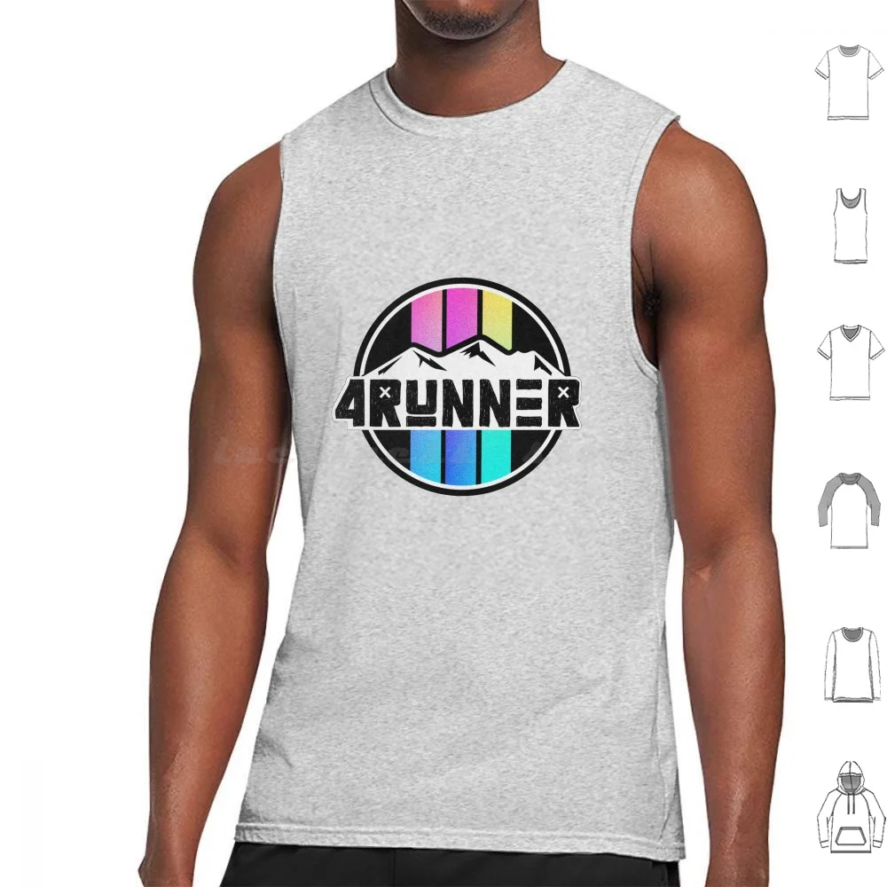 4runner Retro Tank Tops Print Cotton 4runner Retro Vintage 4x4 Off Road Trd Tacoma Yota Tundra 4 Runner Sr5 Lifted