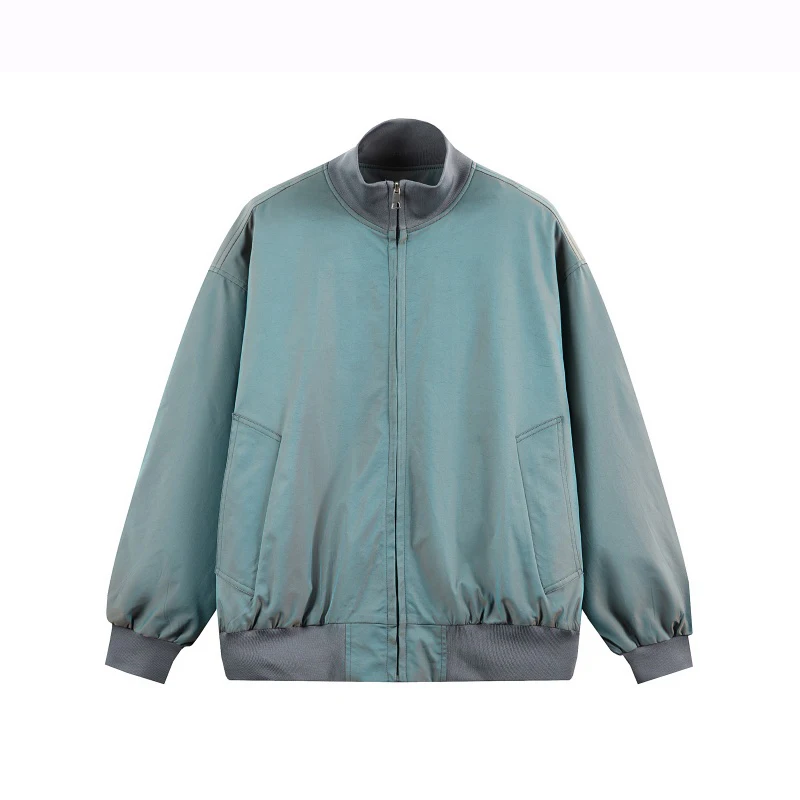 Japan Style Hip Hop Mens Windbreaker Jacket Coat Loose Streetwear Mens Oversized Jacket Sportswear Bomber Jackets Harajuku Coat
