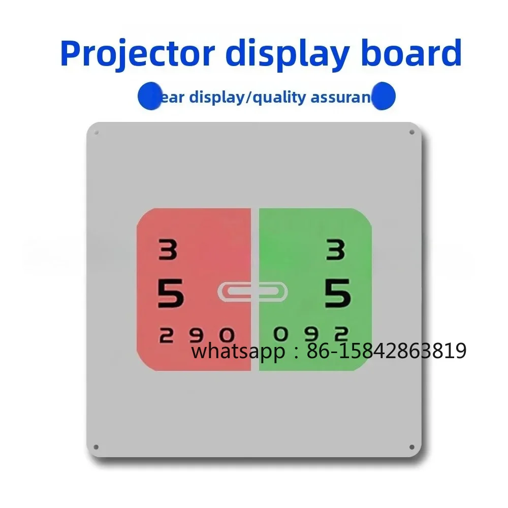 Glasses Optometry Equipment Instrument Accessories Projector Projection Board Projector Display Board, Projector Vision Chart