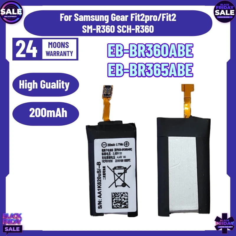 New 200Mah EB-BR360…