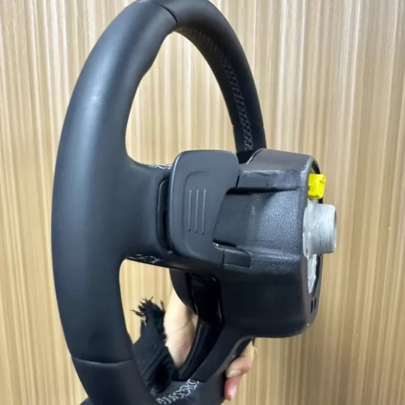 Car Steering Wheel Microfiber Leather Polo Golf Passat Tiguan Shangku R PlateInterior Accessories For Volkswagen Magotan