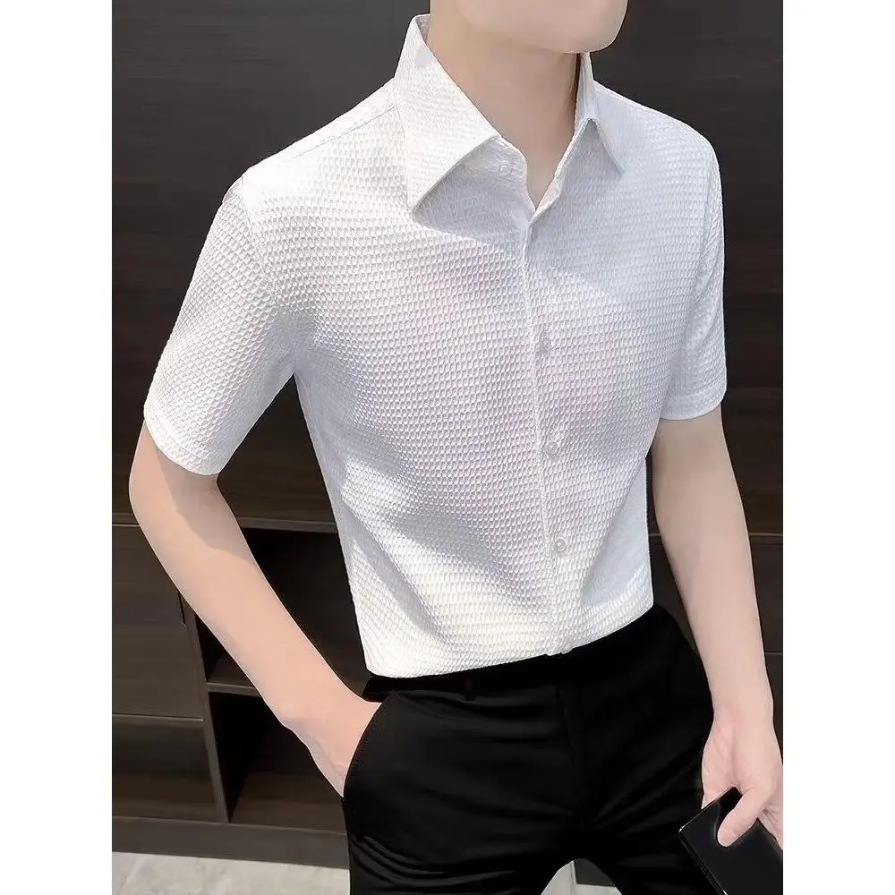 

Летняя модная мужская футболка свободного кроя, молодежная, трендовая, стильная, от китайского бренда, повседневная, из 100% полиэстера