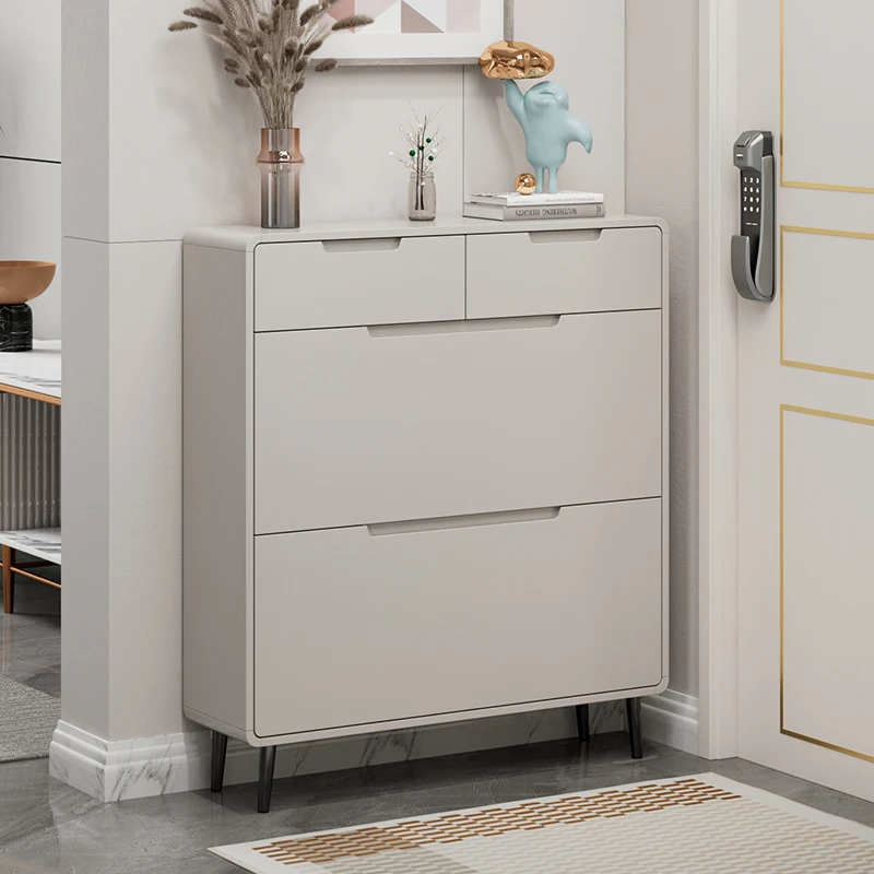 Metal Live Shoe Cabinet House Display Showcase Hallway Crack Garden Shoe Cabinet Shelves Shelving Armario Zapatero Furniture