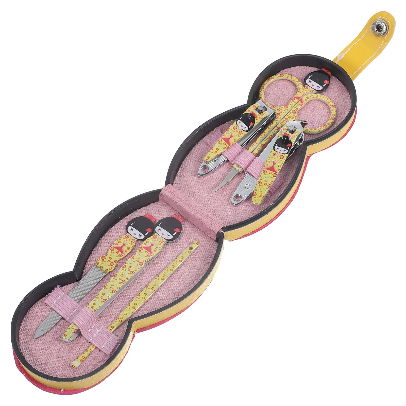 

1Set High Class Material Manicure Tool Set Nail Clippers Pedicure Care Portable Storage Bag Nail Clippers Set Manicure Tool