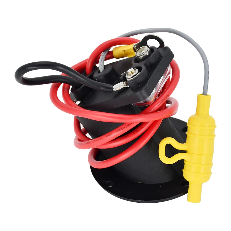 48 Volt New Chargers Receptacle and Fuse Assembly 1018021-01 101846801 Compatible With Club Car Gas Electric Golf Carts