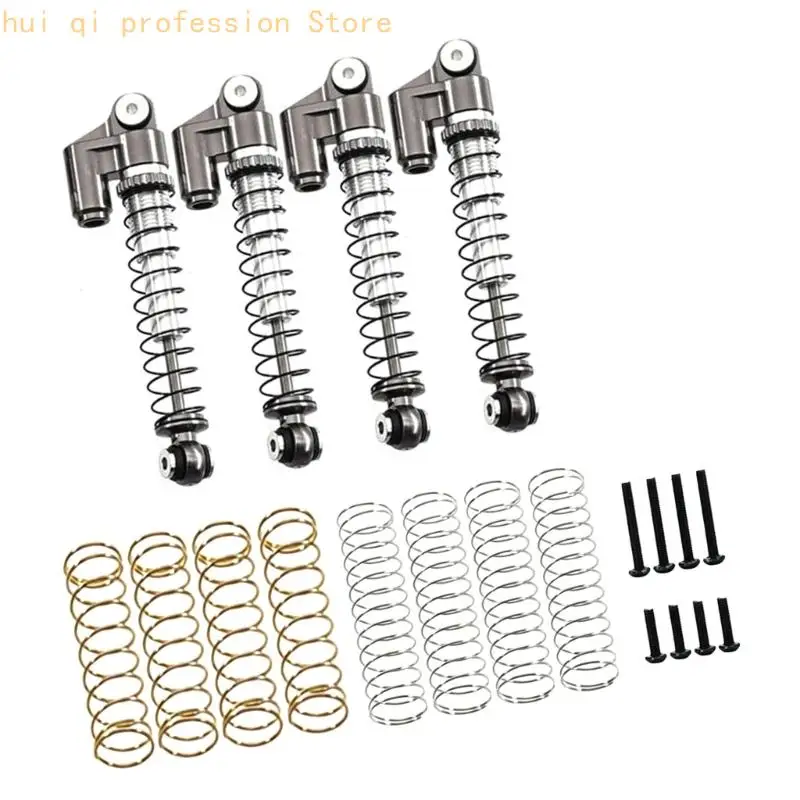 Hochleistungs-Metallfederungsdämpfer 4er-Set für Fahrzeuge Maßstab 1:24 H8WE – Detail 4