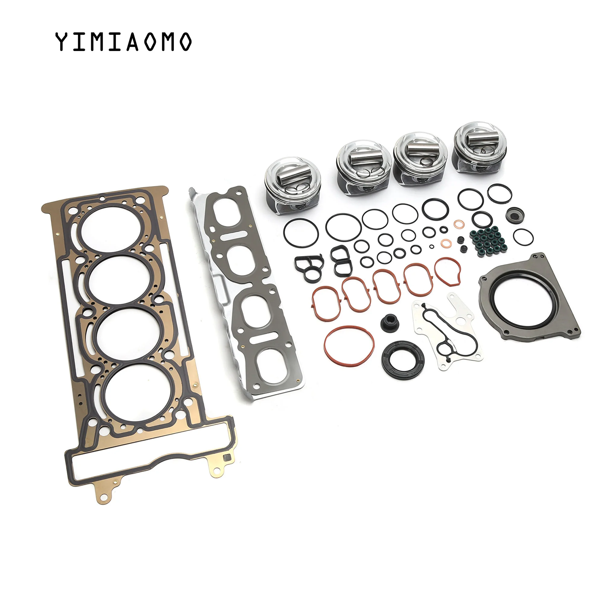 +0.5MM enlarged piston Cylinder gasket set, A2740301617 For BENZ C 200 E 200 GLC 200 GLE 350 GLK- 200 SLC /SLK 200