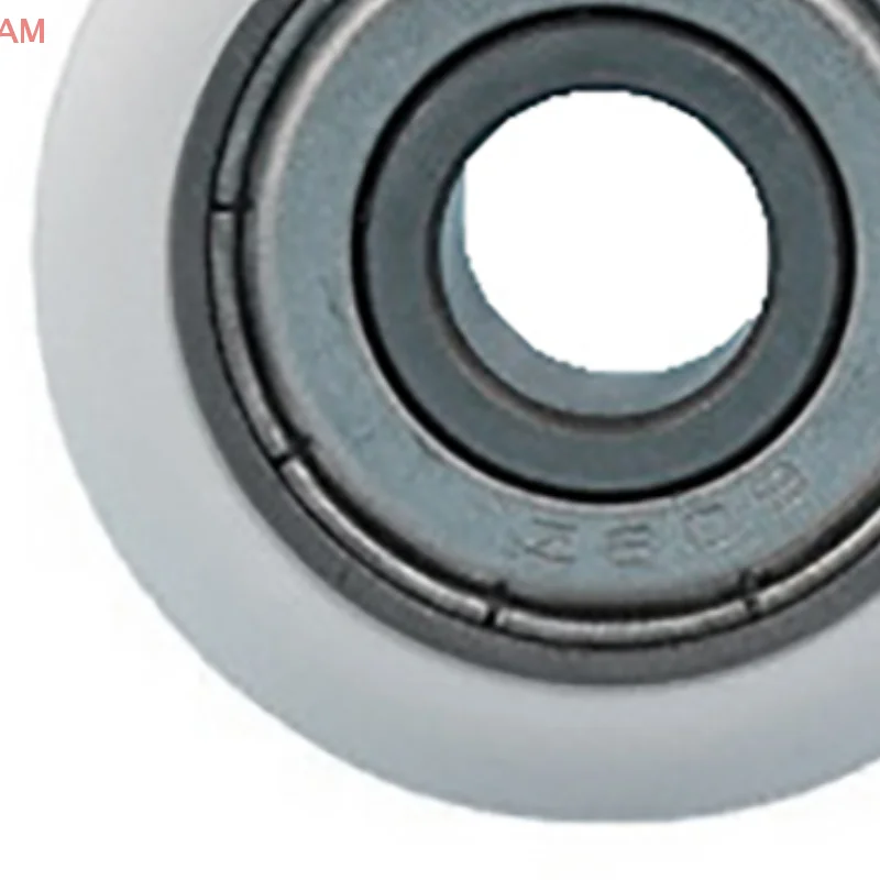 

Одиночное колесо 8*26*8 мм с резиновым покрытием — включает подшипники 608ZZ, плоские ролики и прорезиненные пластиковые подшипники шкива POM.