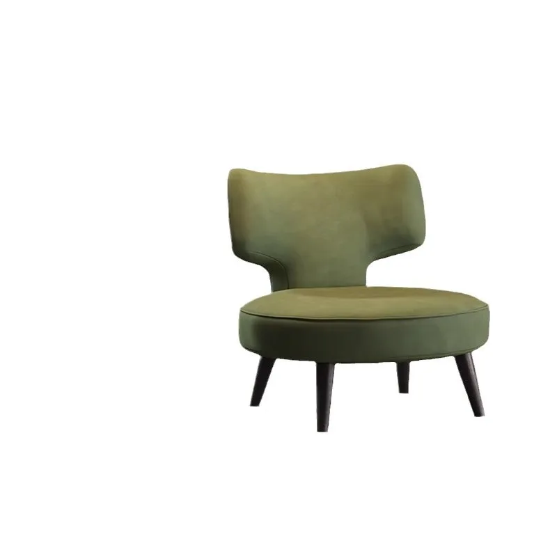 Light luxury single sofa, designer small apartment living room, simple beauty salon,  reception single chair