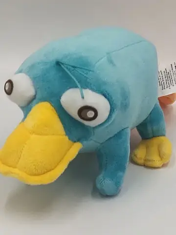 Cute Cartoon Perry The Platypus Plush Toy Soft Duck Stuffed Animals Toy Christmas Birthday Gift For Children