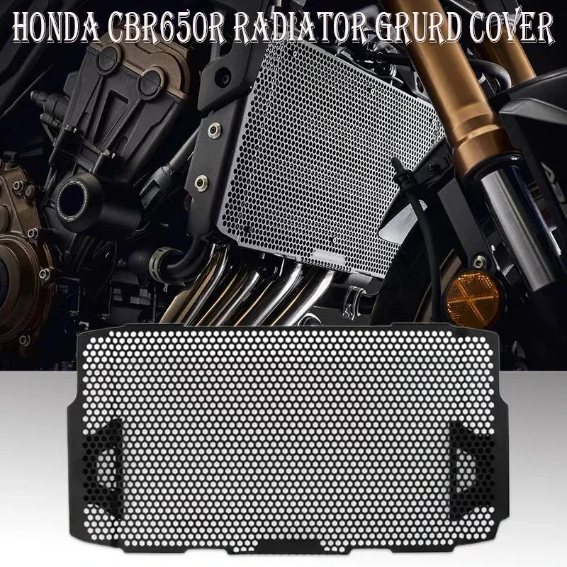 For Motorcycle Honda CB650R 2019-2022 CB 650R CB650 R 2020 2021 Stainless Steel Radiator Guard Radiator Grille Cover Protection