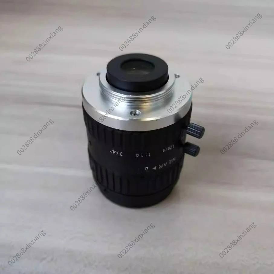 for Hikvision MF1214M-5MP 5 Million 12MM Fixed Focus High-definition Lens C-port Machine Vision 3/4 Inch