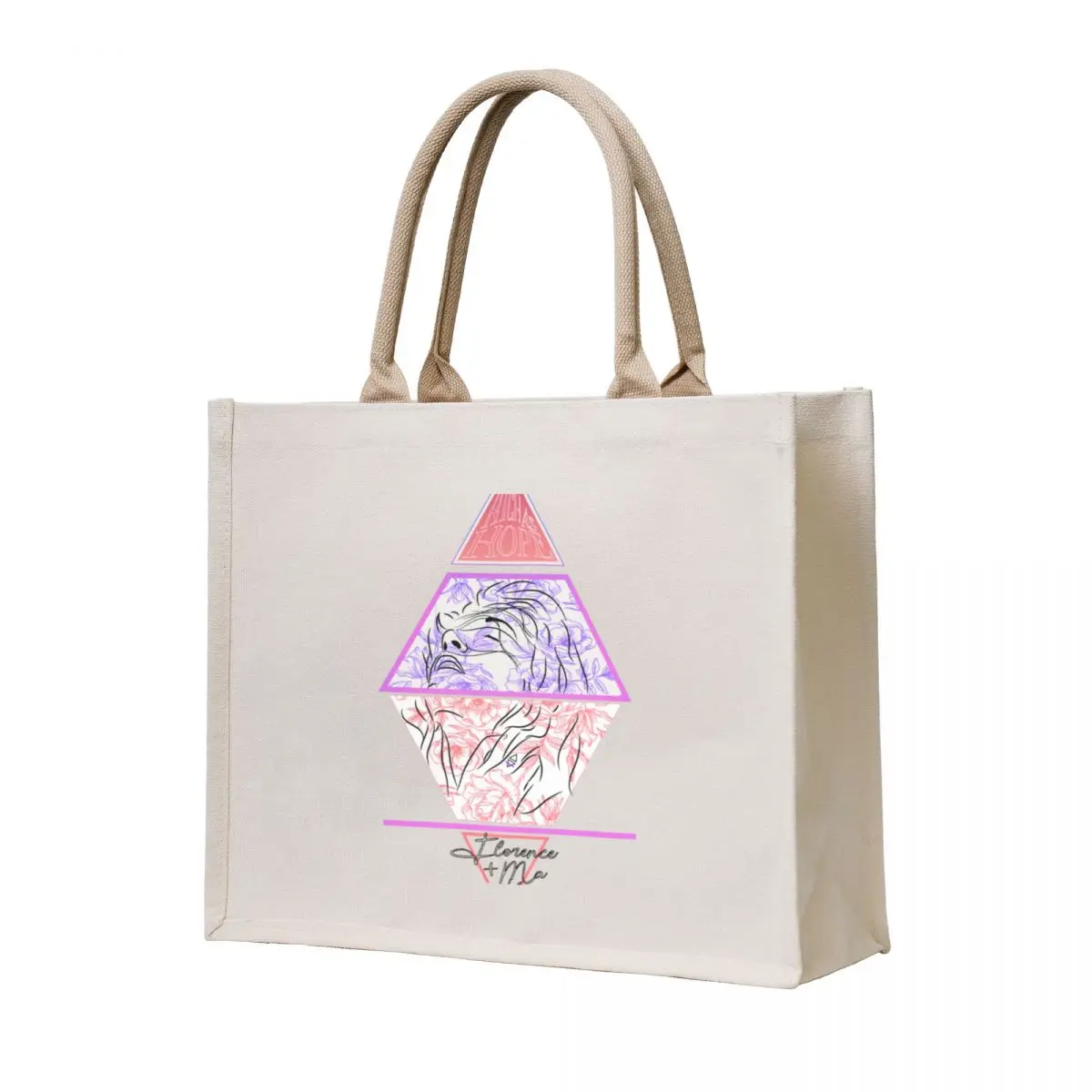 

Florence and the machine Tote Bag personalized tote Portable shopping bag shopping bag logo tote canvas