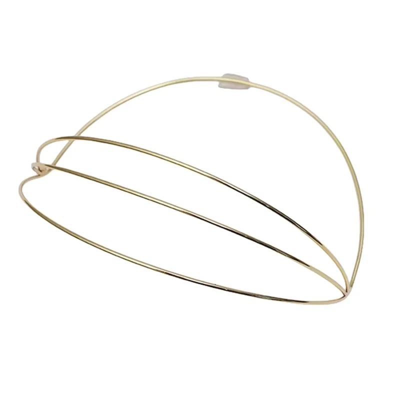 BoYuTe Custom Made (5 Pieces/Lot) 150*90*1.8MM Metal Iron Headband Crown Base Handmade Diy Tiara Jewelry Making Materials