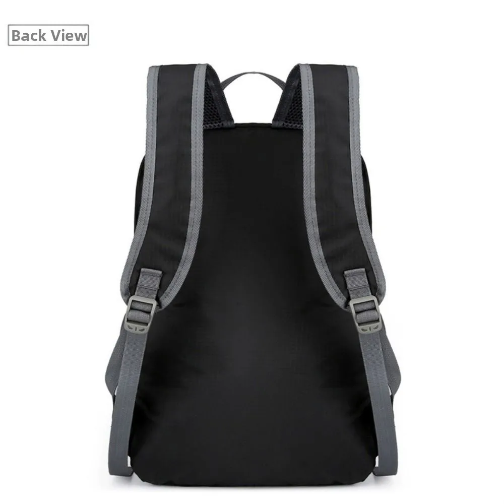 20 ~ 35L حقيبة ظهر قابلة للتعبئة قابلة للطي خفيفة الوزن في الهواء الطلق قابلة للطي حقيبة يدوية خفيفة الوزن مقاومة للماء حقيبة نهارية للسفر للرجال والنساء #1