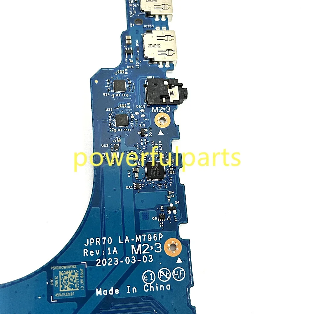 Untuk Hp Envy 17-CW 17T-CW Motherboard N42846-601 JPR70 LA-M796P I7-13700H CPU On-Board Berfungsi Baik
