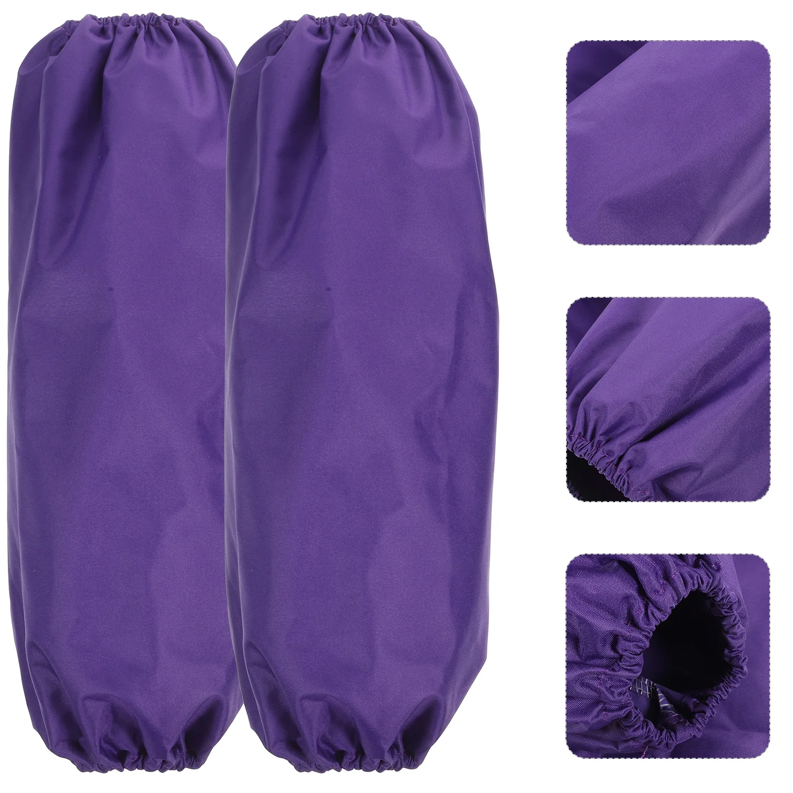 2 Pairs Mittens Arm Sleeve Cover Waterproof Oversleeve Women Protector Blue Work