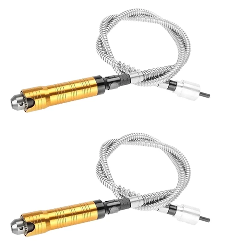 

B84B-2 Pcs Flexible Flex Shaft 0.3-6.5Mm For Electric Grinding Tool For Shaft Tube For Hand Drill Extension Tube