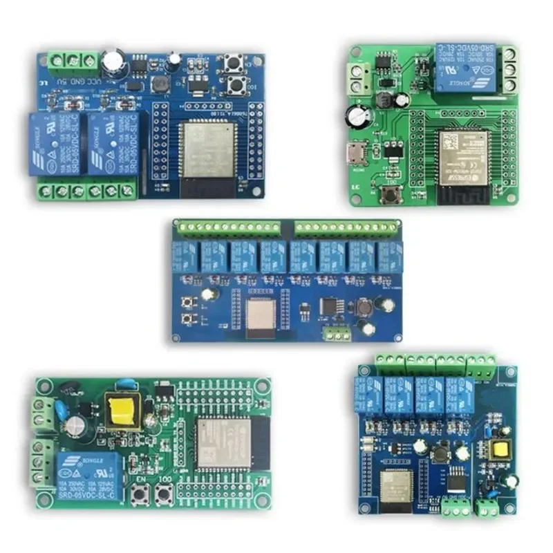 AC / DC Powered Supply WIFI Bluetooth BLE Singl-Channel Relay Module ESP32-C3/ESP-C3-12F Development Board for Arduino