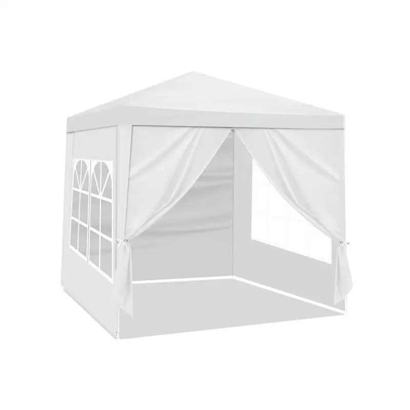 

6,5x6,5 футов 4-сторонняя портативная палатка с навесом для вечеринок для мероприятий на открытом воздухе, простая установка и прочный дизайн
