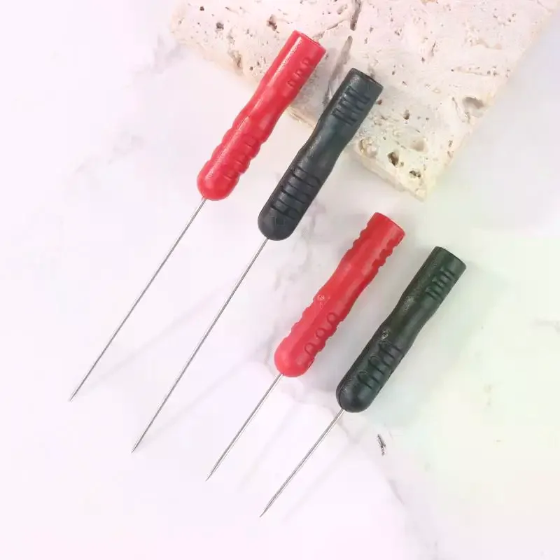 1 Pair Tester Tool T2003 Pen Extension Needle Tip Probe Tip Test Fine Tip 1000V/10A Bendable Probe Detachable Accessories