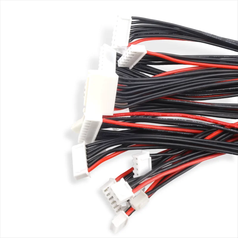 

6 шт. JST-XH 200 мм 1S 2S 3S 4S 5S 6S 7S 8S 22AWG Lipo Balance Wire Удлинительный зарядный кабель Провод для зарядного устройства RC Lipo