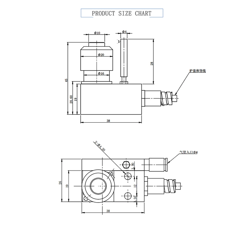 Precision control automatic tool setting instrument for tool breakage detection MP21 normal closed precision carving machine CNC