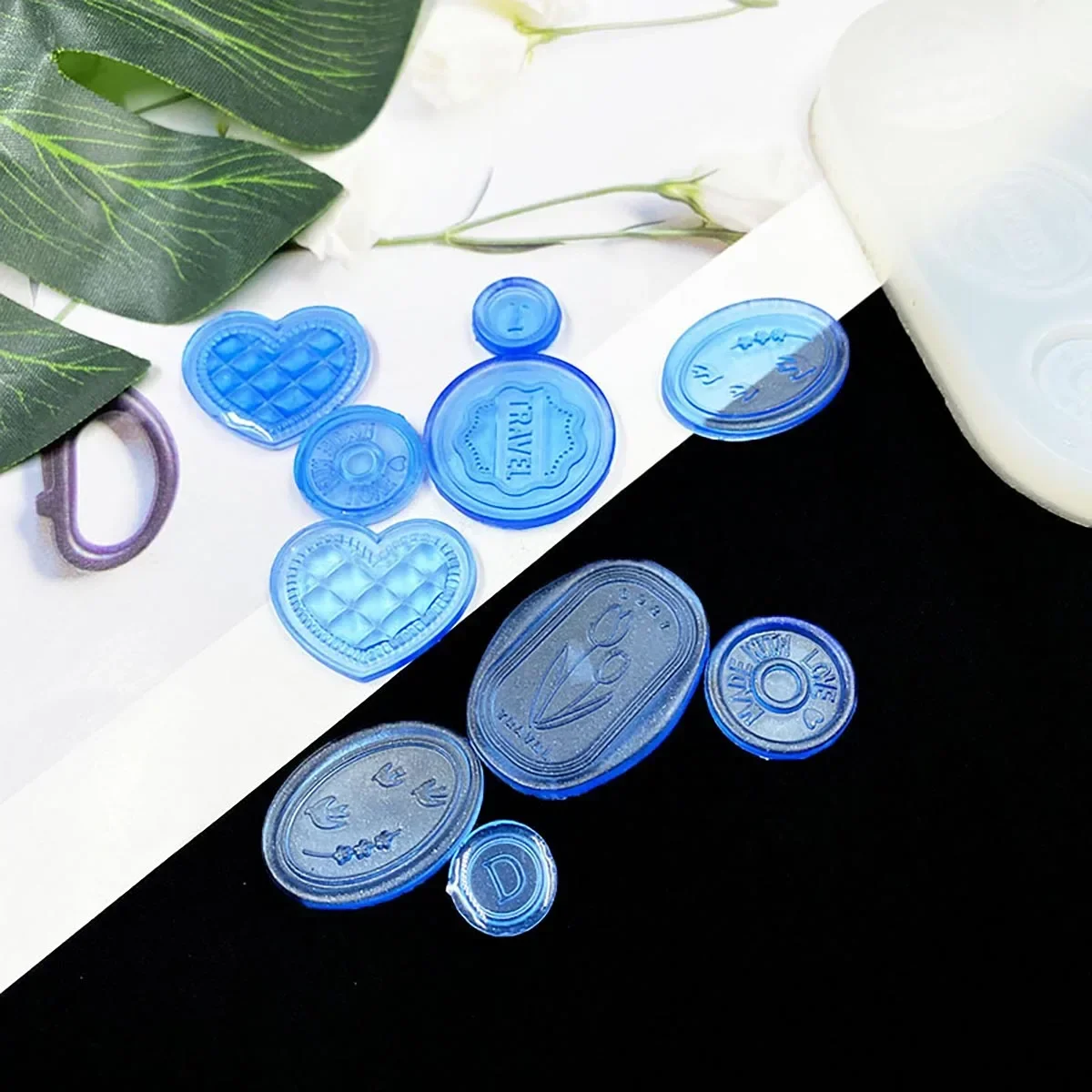 صديقة للبيئة الإبداعية محاكاة كعكة عيد ميلاد قالب شمع دونات دائرة ديكور قالب من السيليكون الشوكولاته البسكويت قوالب الراتنج