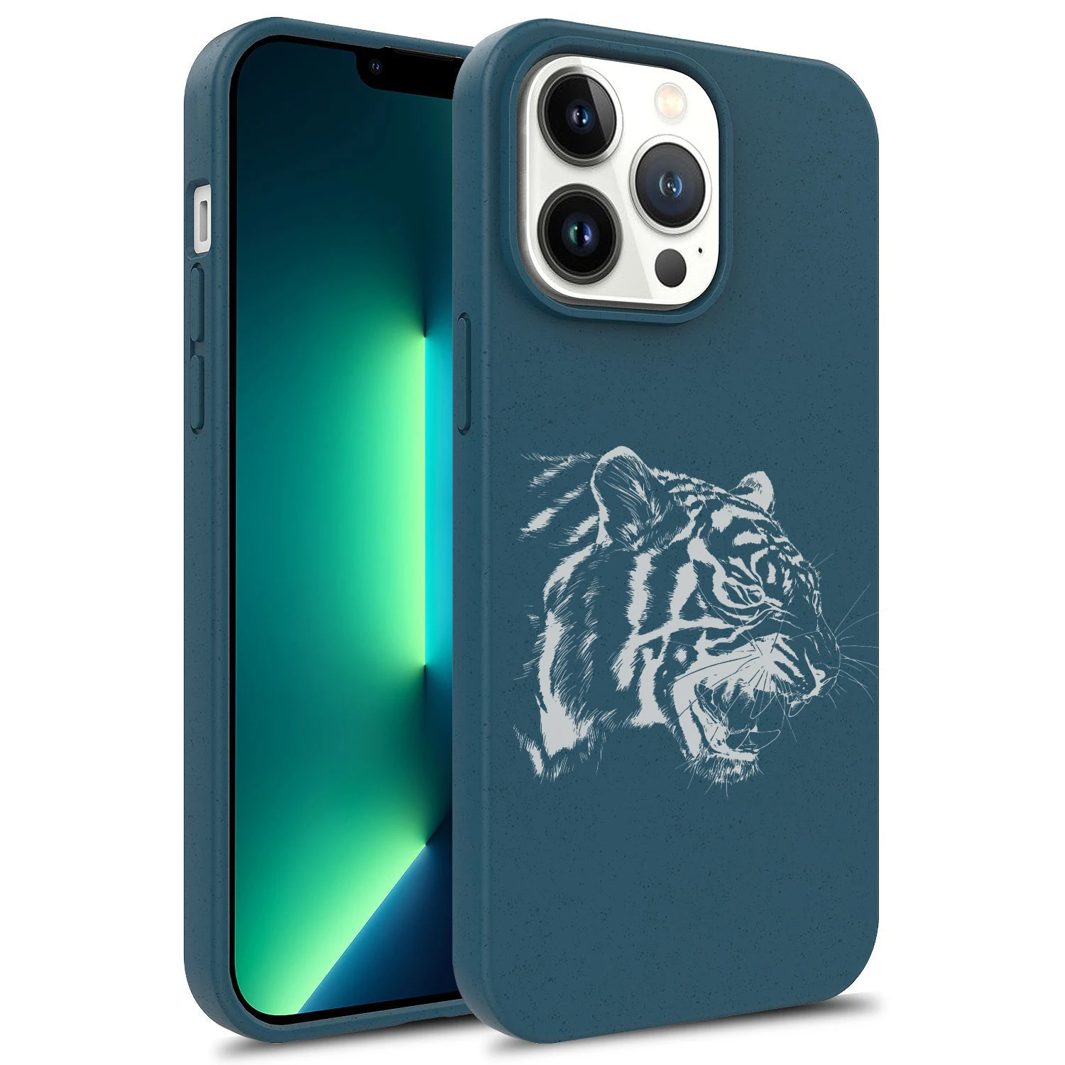 Tiger sketch Soft Case for iPhone Degradable Silicone Phone Cover 15 14 13 12 11 Pro Mini 7 8 Se Plus Xr X Xs Max funda image 6