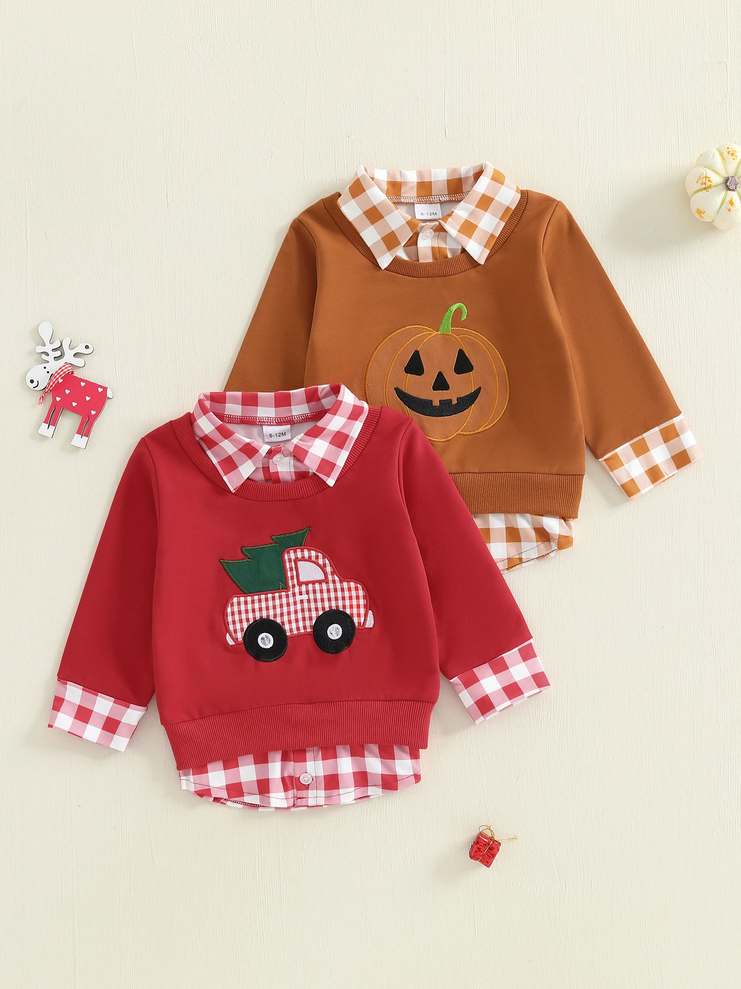 

Adorable Infant Hoodie with Fun Dinosaur Print and Cozy Fleece Lining for Baby Boys Stylish Winter Outfit