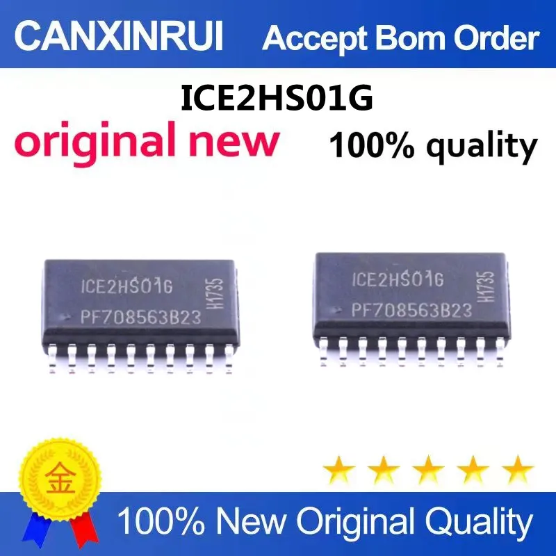 Original ICE2HS01 ICE2HS01G resonant controller chip SOP20 package can be directly shot