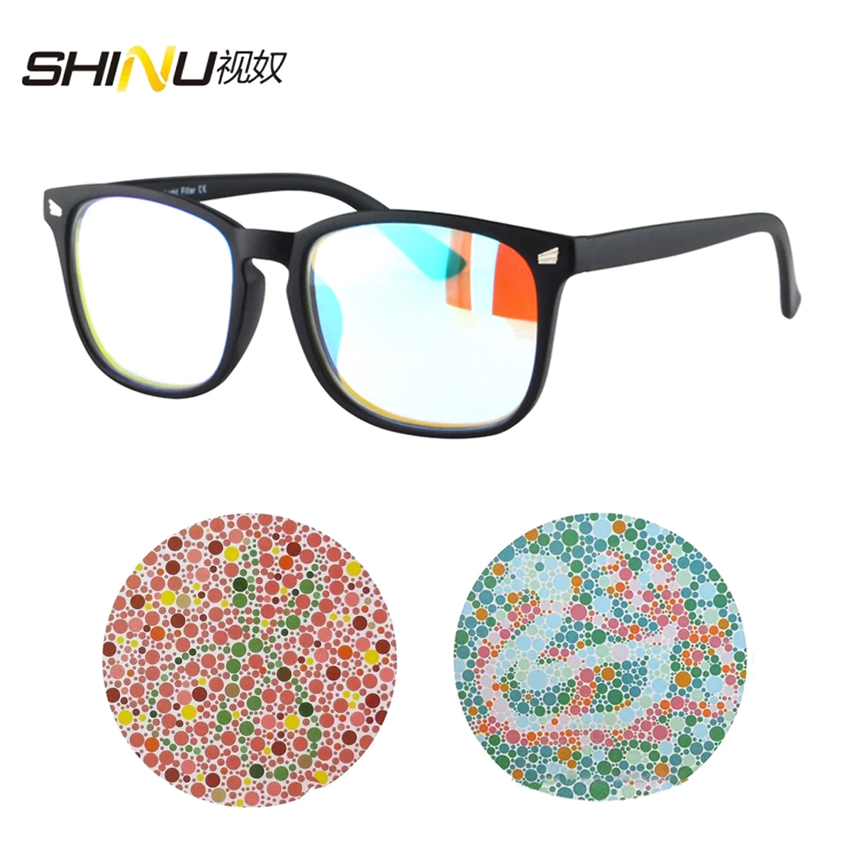 Red Green Color Blindness Corrective Glasses Outdoor Colorblind Glasses For Men Red Green Colorblind Uv400 Sunglasses Women