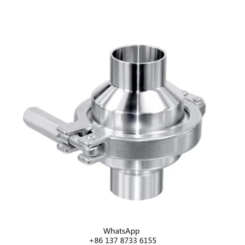 DONJOY Stainless Steel Hydraulic Check Valve With Tri Clamp Non-Return Valve EC 3A ISO Certified Food Grade 1 Year Warranty