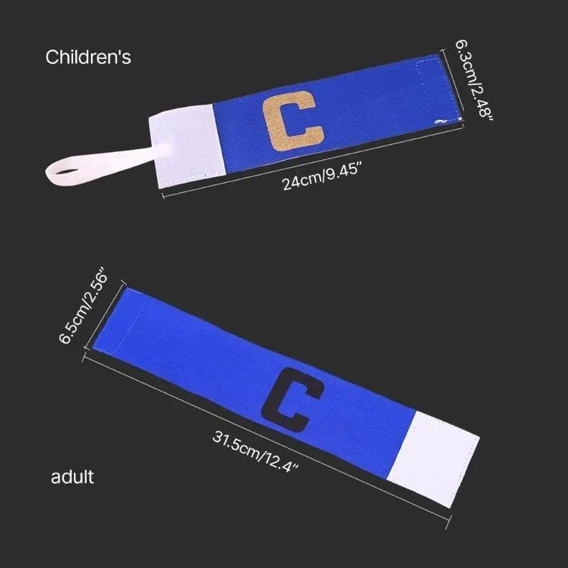 R6FE 축구 선장 진료장 리더 경쟁 축구 선장 팔 밴드 다색 무장 그룹 완장 축구 훈련