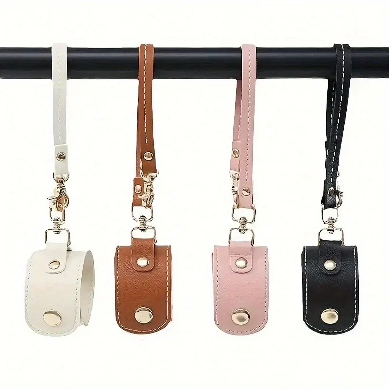 Portable Multifunctional Leather Beach Towel Clip Scarf Holder Hand Towel Fastener For Outdoor Travel Beach Use