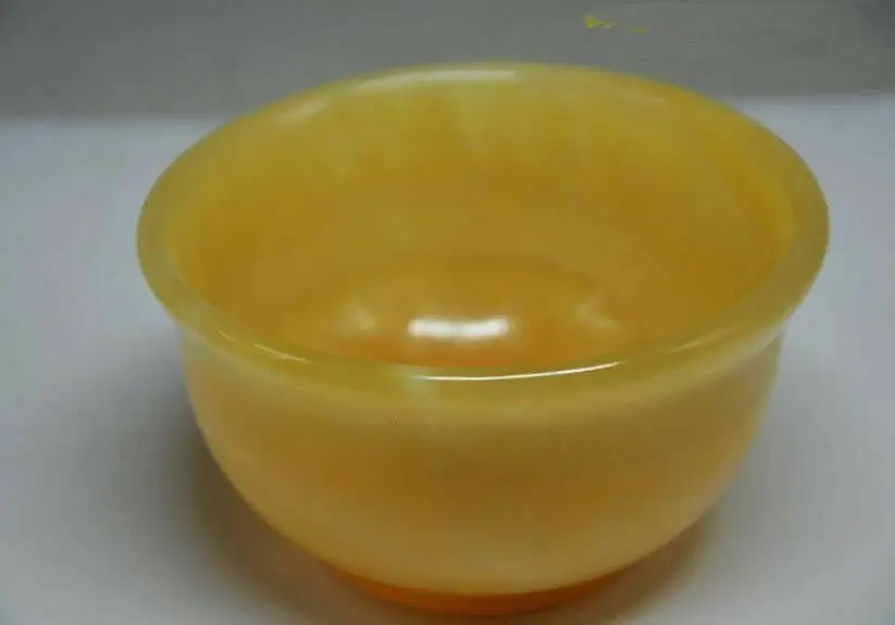 

Chinese handmade jade carving Natural jades Hand-carved jade bowls