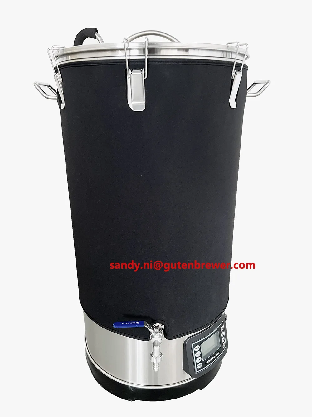 All in one microbrewery and cone fermenter insulation jackets/beer brewing accessories