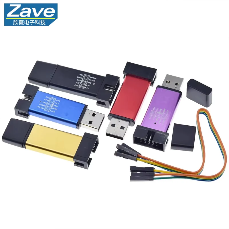 Suvi 1 pièces ST LINK Stlink ST-Link V2 Mini STM8 STM32 simulateur télécharger programmateur programmation avec couvercle A41/pour arduino