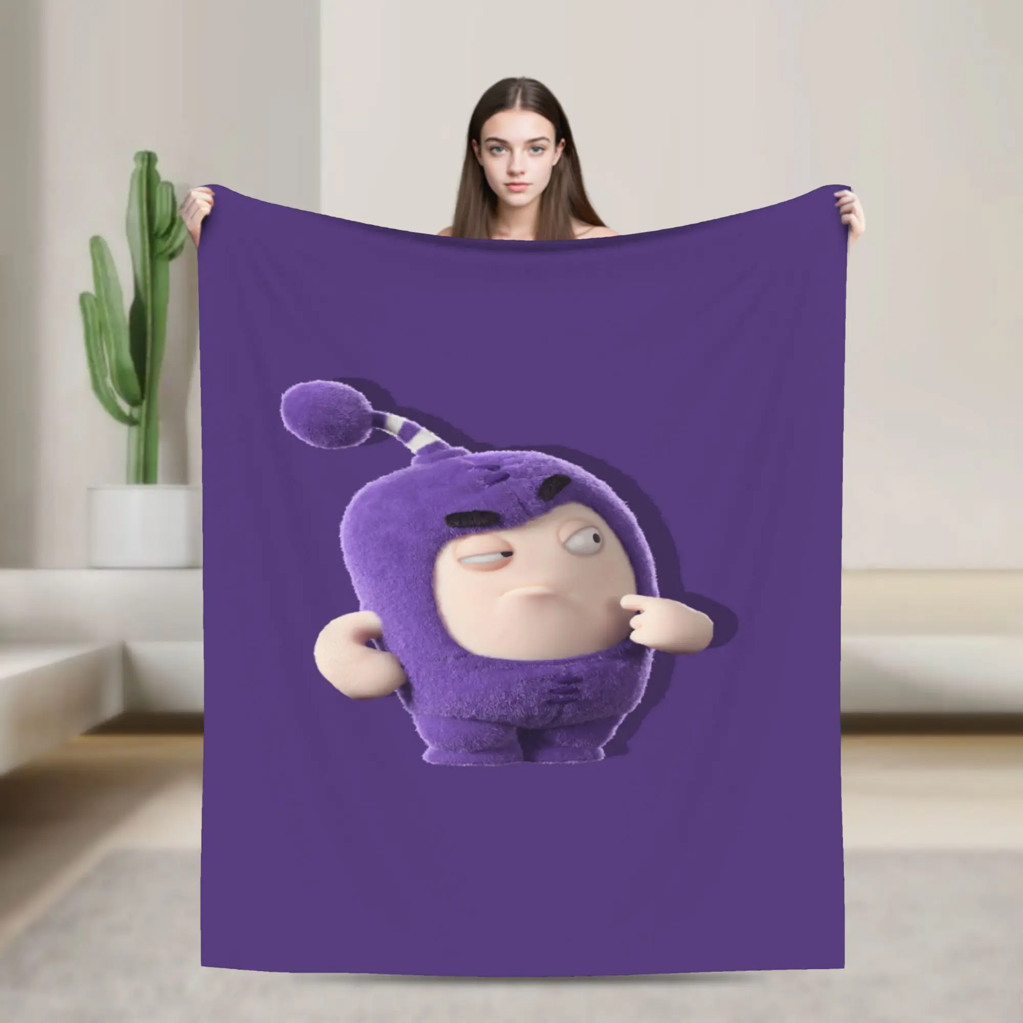 Пледы Y2K Oddbodes: легкие, тонкие, из флиса, комфортные, можно стирать в машине