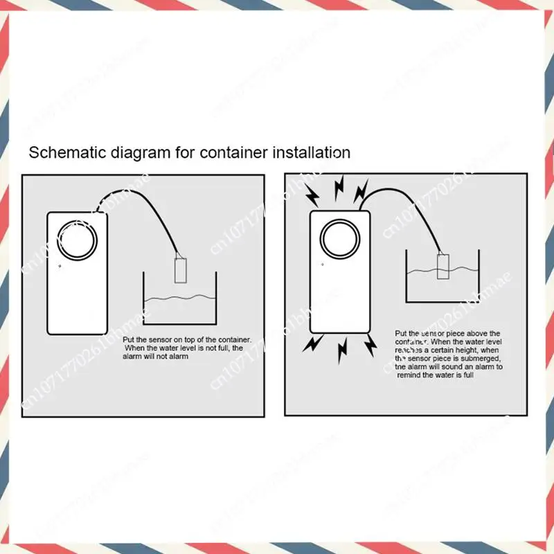 -A21Z 3X alarma de casa Detector de alarma de punto de fuga de agua detección de Sensor de fugas de agua independiente alerta de inundación seguridad de desbordamiento