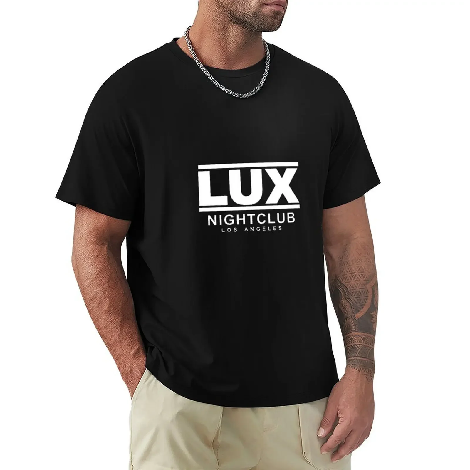 Lucifer LUX Nightclub Los Angeles T-Shirt vintage graphic tee vintage t shirts t shirts men