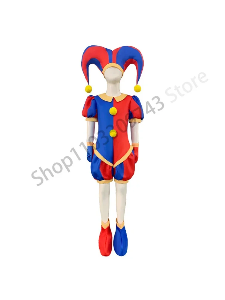 New Magic Jax Digital Circus cosplay romper Show Romper Pamney Clown costume novelty