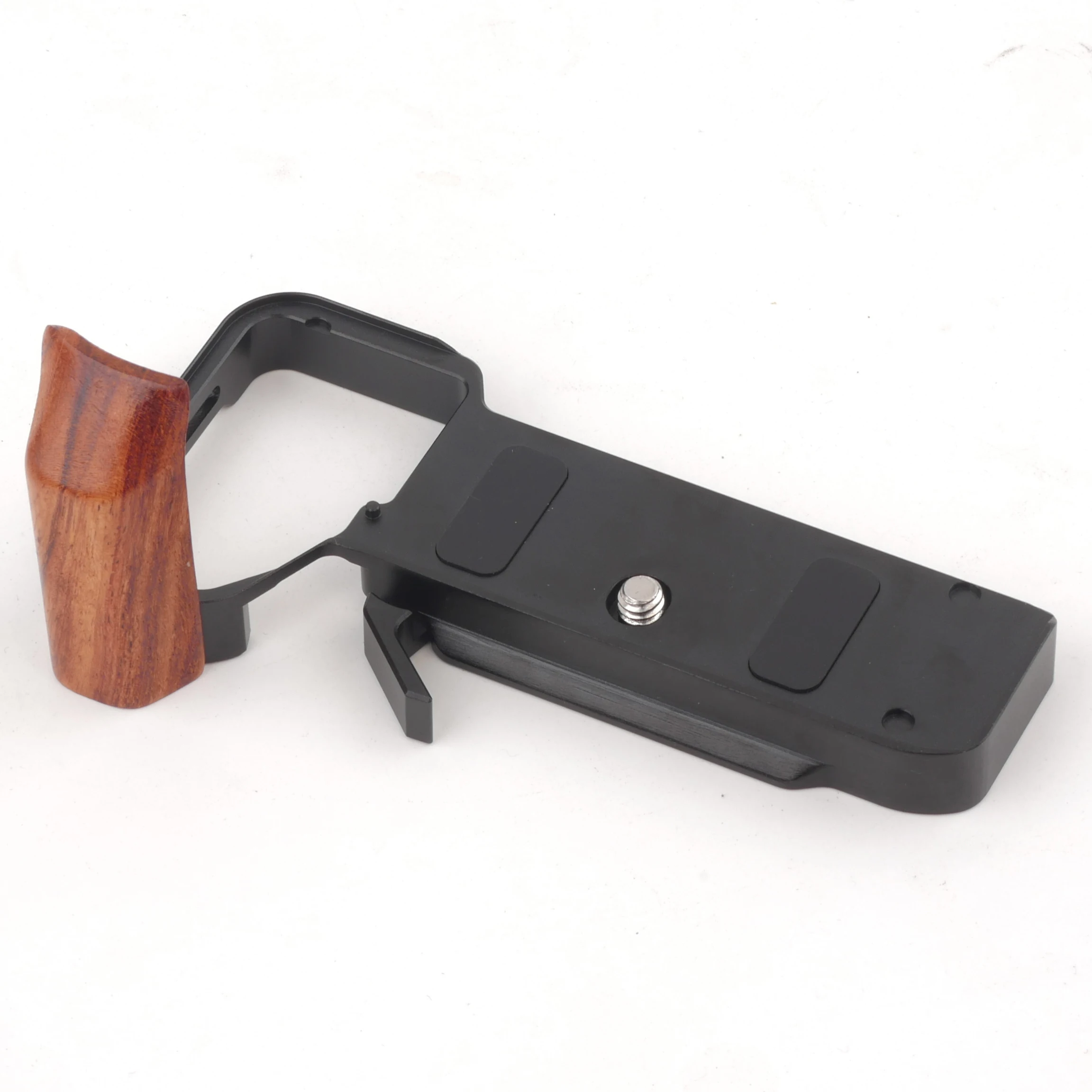 FITTEST Handgriff-QR-Platte für Sony eine 7C 2- und eine 7-Cr-Kamera, Arca-Stativhalterung, Holzgriff, Holzgriff, L-Halterung, passend für RRS