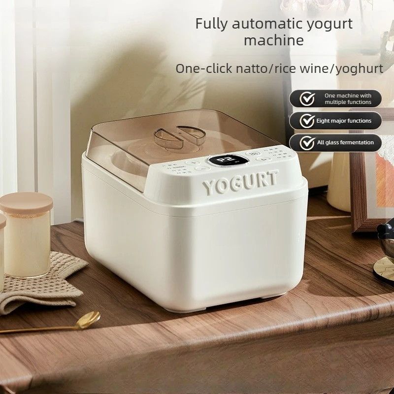 

Автоматическая йогуртница для дома, малогабаритная машина для ферментации фруктов, уксуса, натто, сладкого рисового вина, ферментер с постоянной температурой
