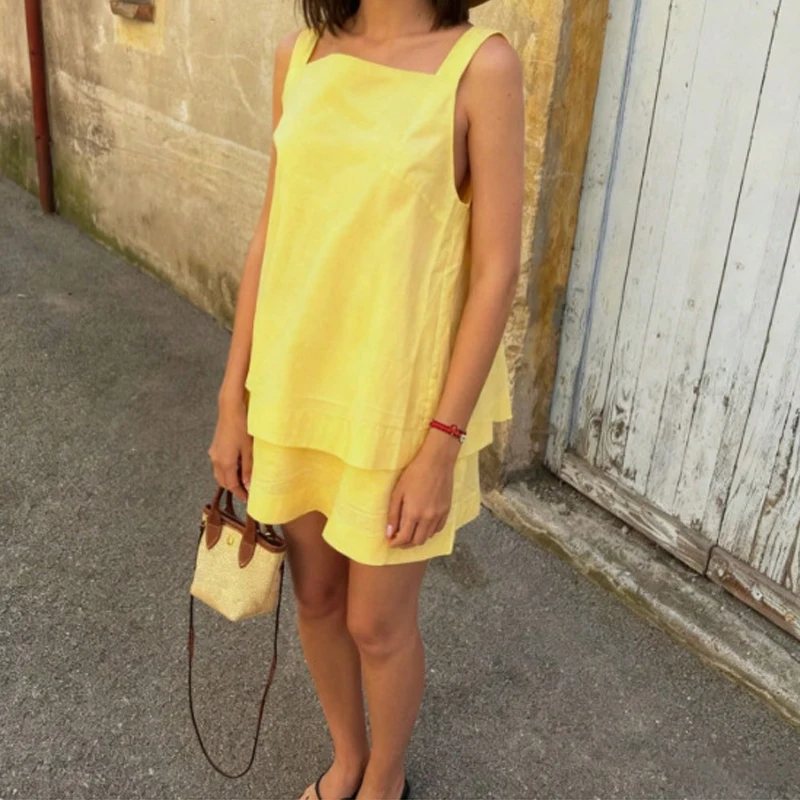 Casual Halter Sleev…