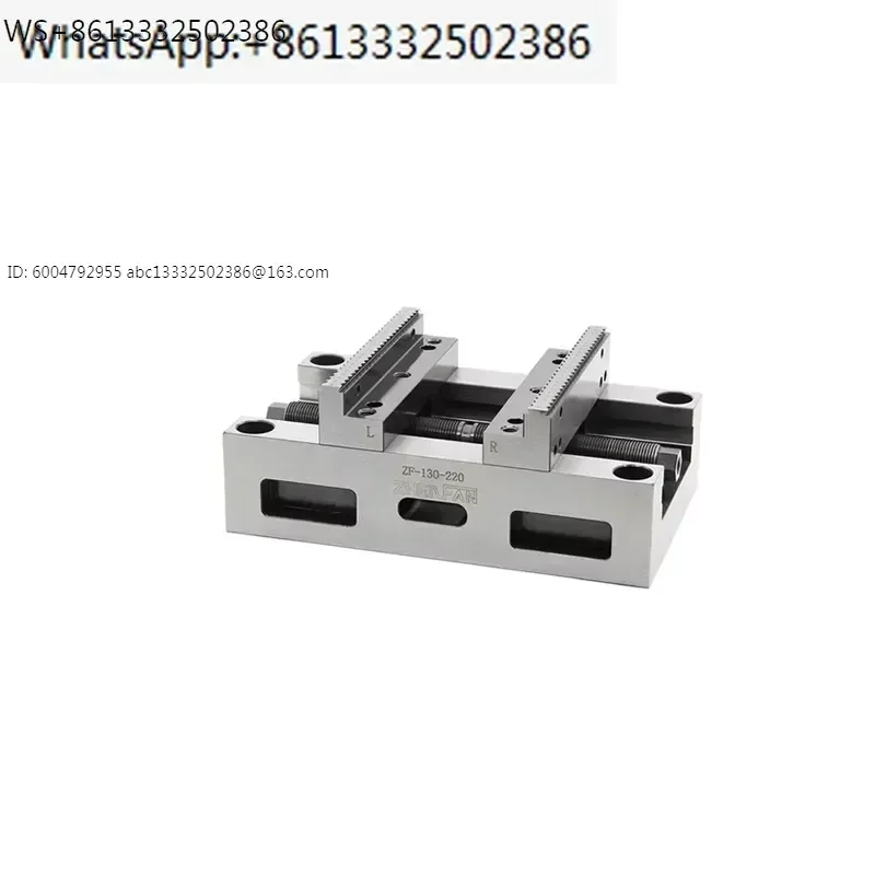 130-220 precision four-axis, five-axis, turntable fixture, self-centering CNC vice、Double jaw