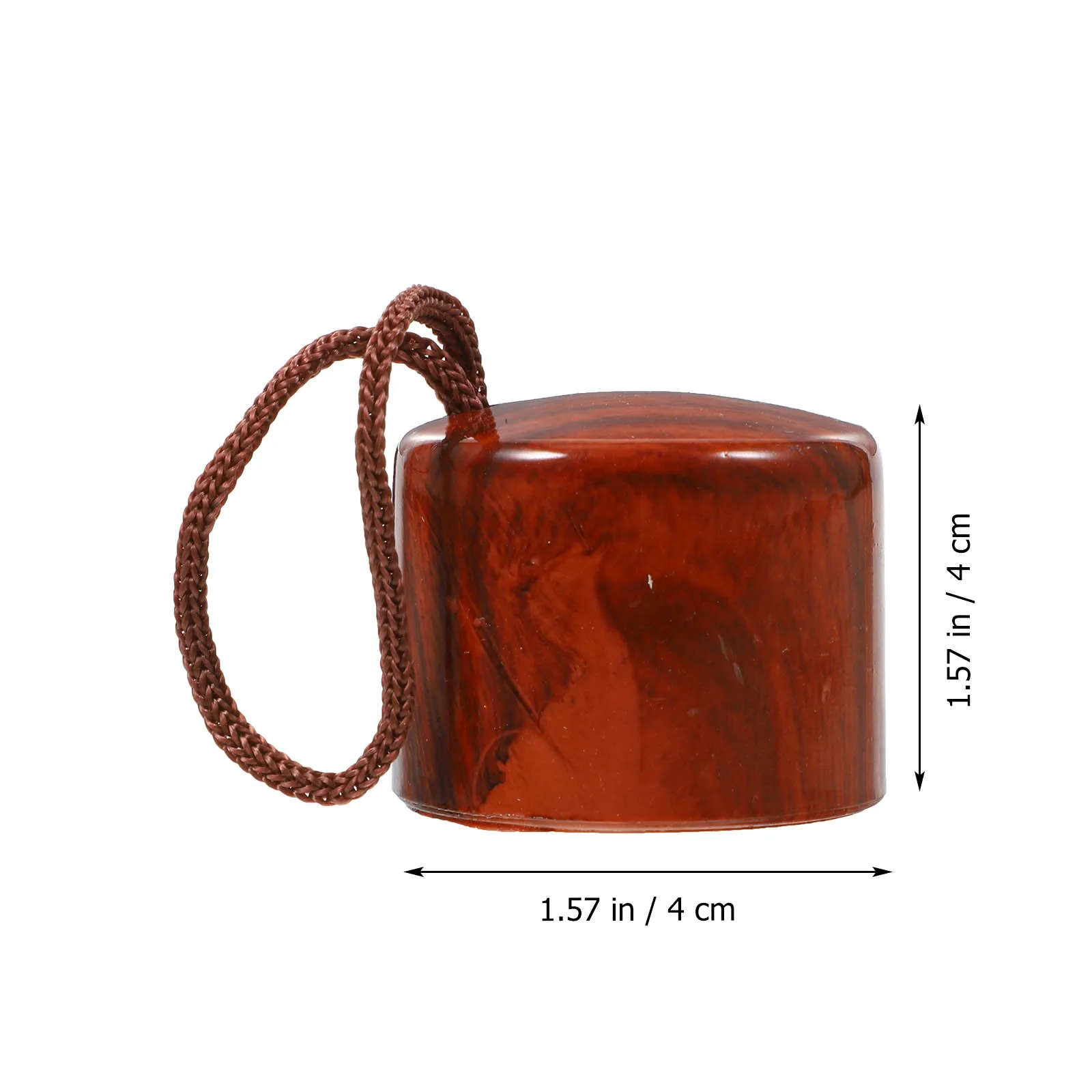 

Compact Folding Umbrella Handle Imitation Wood Grain Design Nonskid Grip Versatile Accessory Uv Umbrella Handle Grip